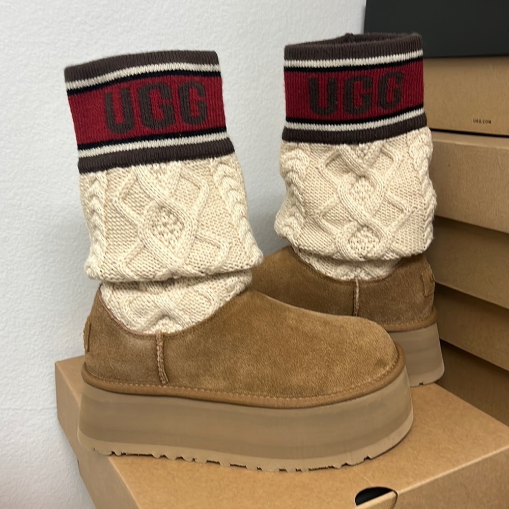 UGG CLASSIC SWEATER LETTER